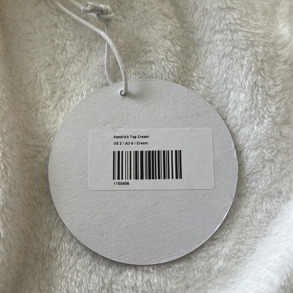 Princess Polly Kendrick Top Cream Size 2 - Picture 9 of 9